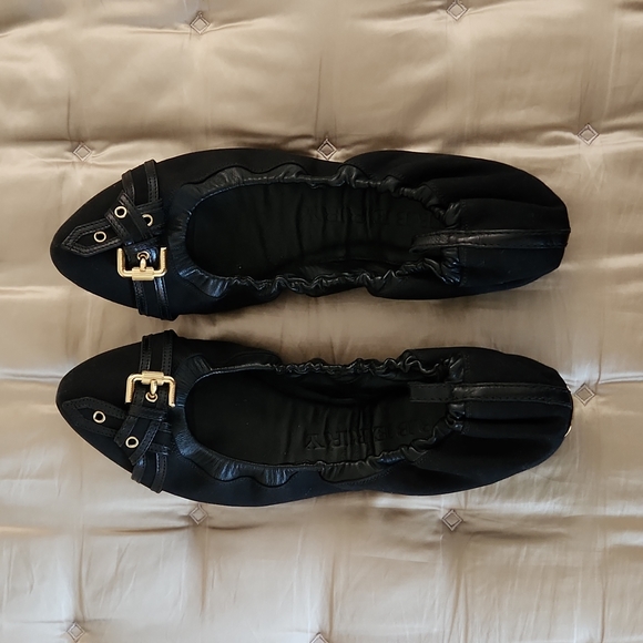 Burberry Stretch Ballet Flats - Picture 1 of 11